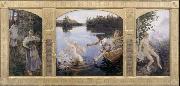 Akseli Gallen-Kallela The Aino triptych France oil painting artist